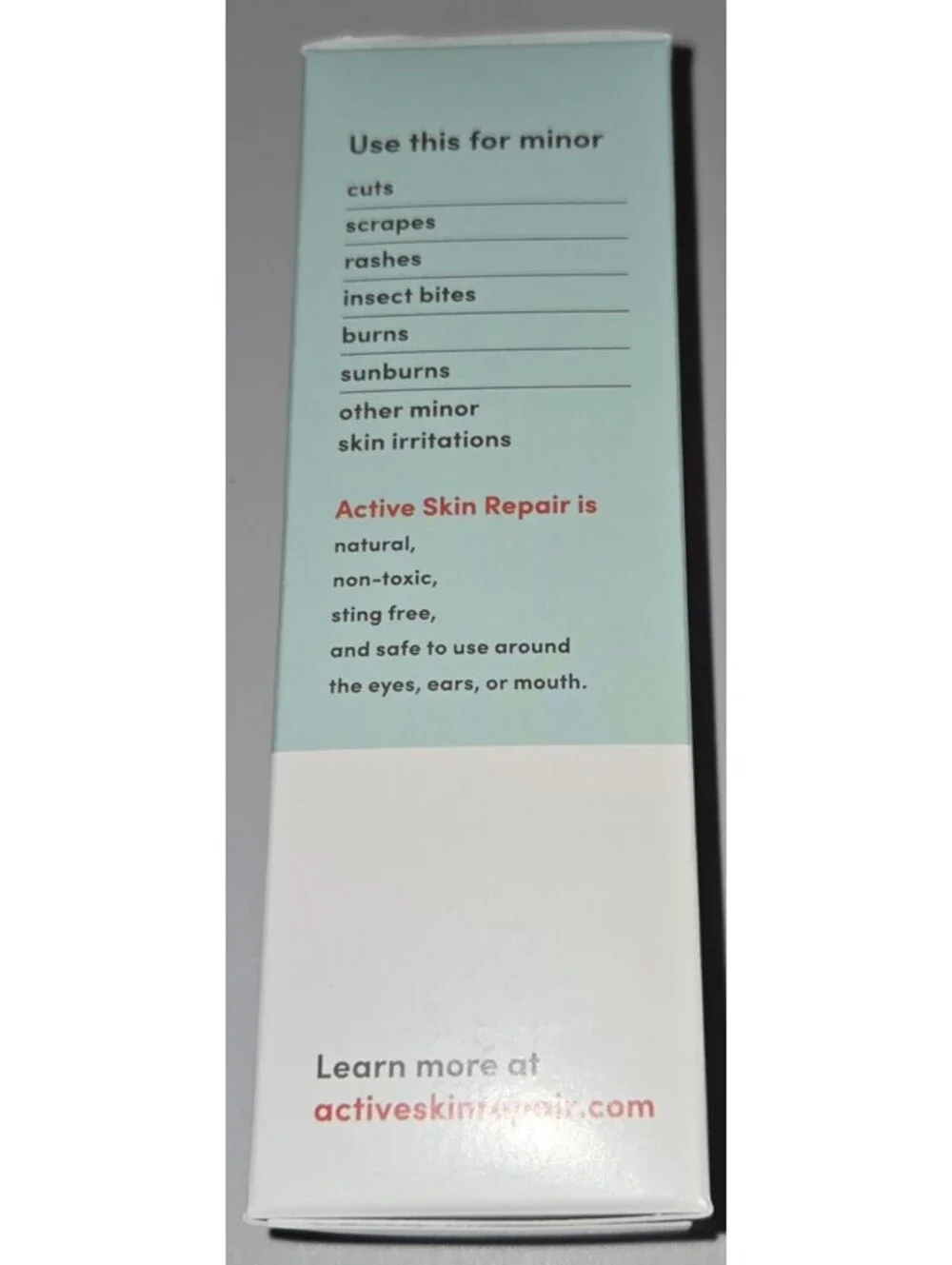 Active Skin Repair Spray 3 fl oz Medical Grade Wound & Skin Repair Sting Free